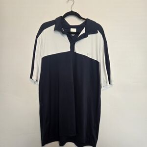 Greg Norman Collection Navy and White Polo Shirt
